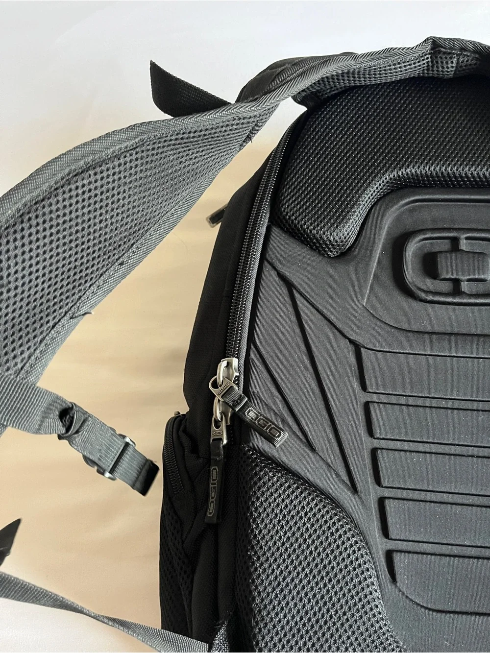 OGIO Black Heavy Duty Multi-Pocket Tech Laptop Backpack Travel School Rucksack